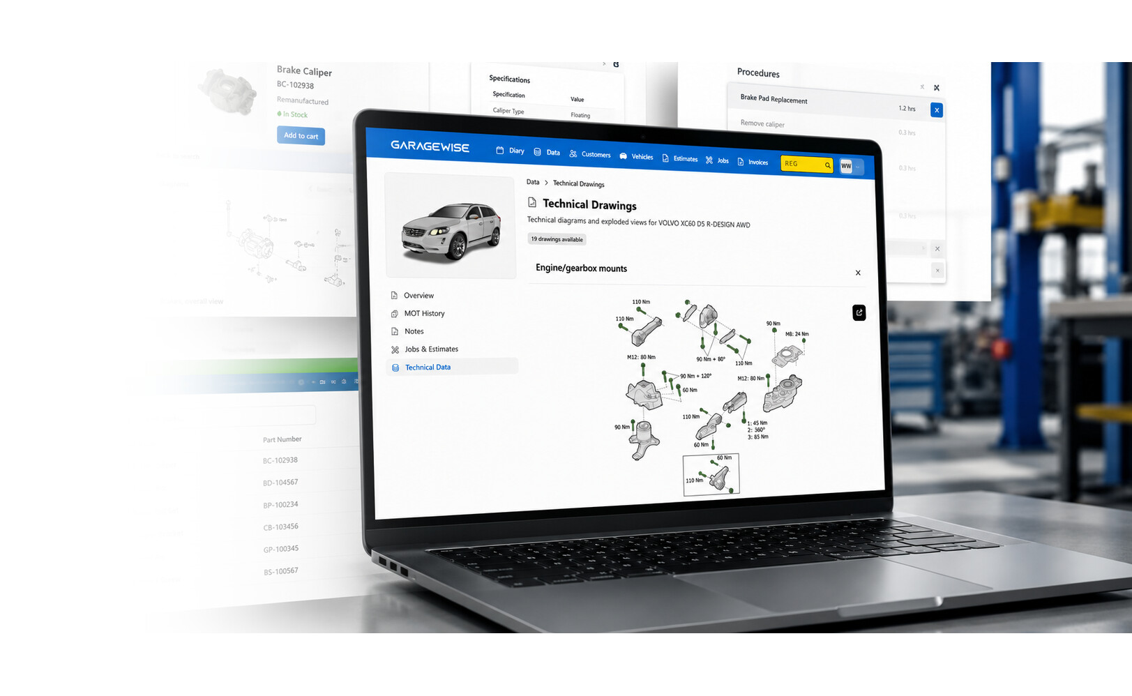 GarageWise platform preview